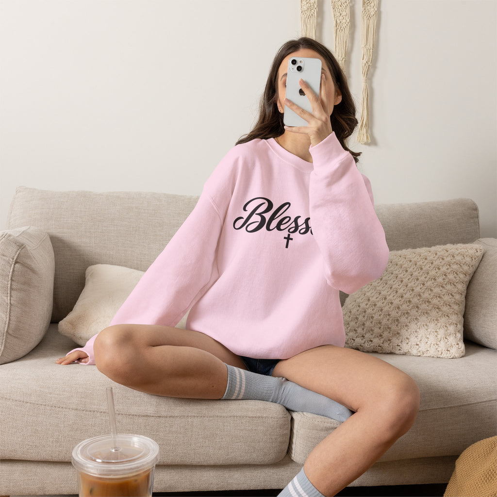 Blessed Christian Sweatshirt — Wear Your Faith