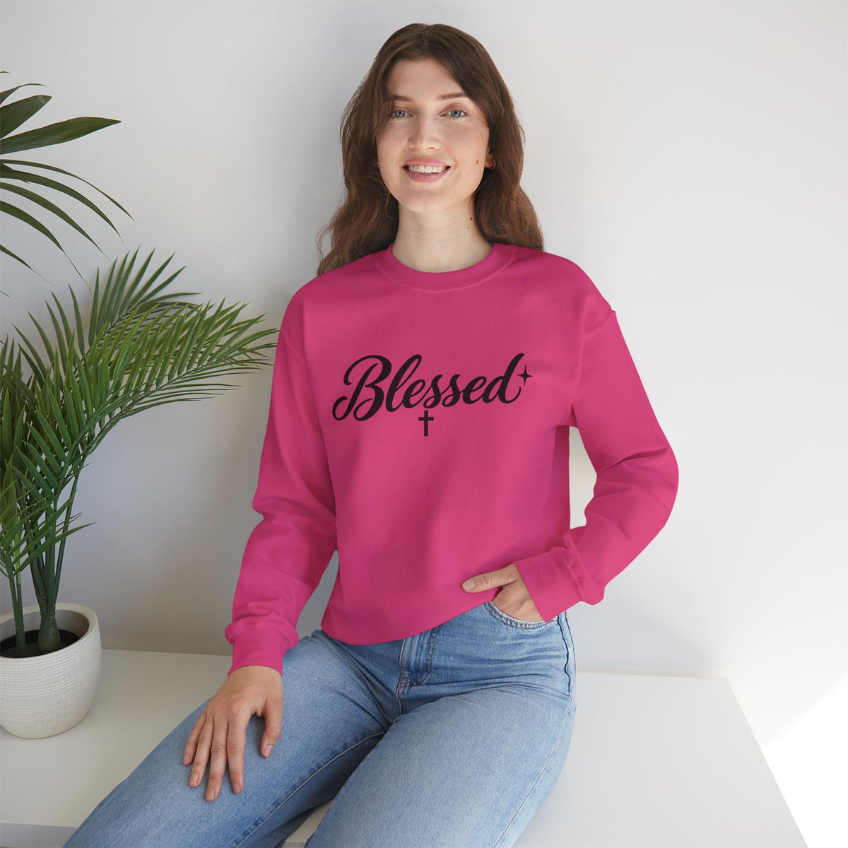 Blessed Christian Sweatshirt — Wear Your Faith