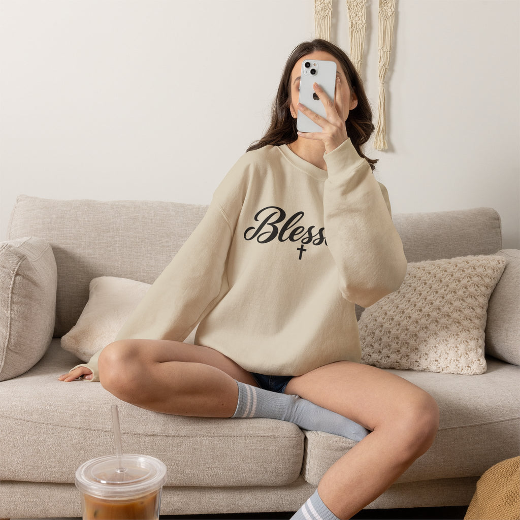 Blessed Christian Sweatshirt — Wear Your Faith