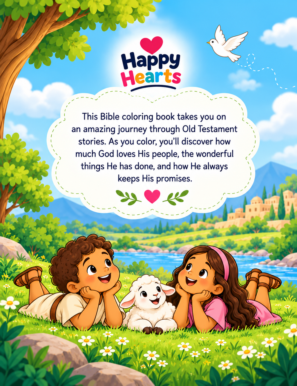 Old Testament Children's Bible Coloring & Activity Book
