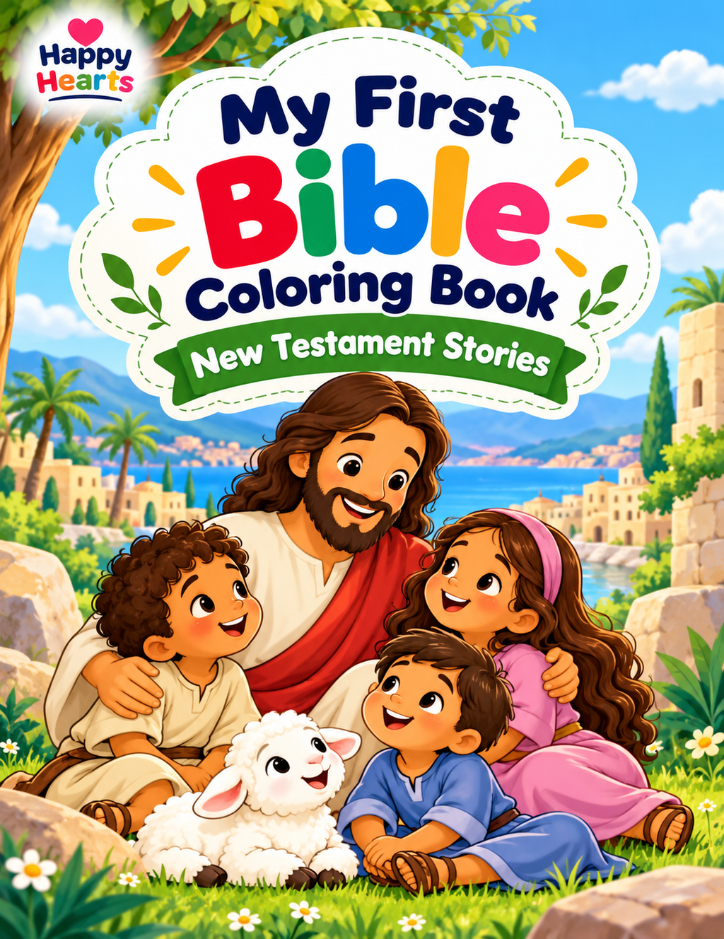New Testament Bible Coloring Book for Kids
