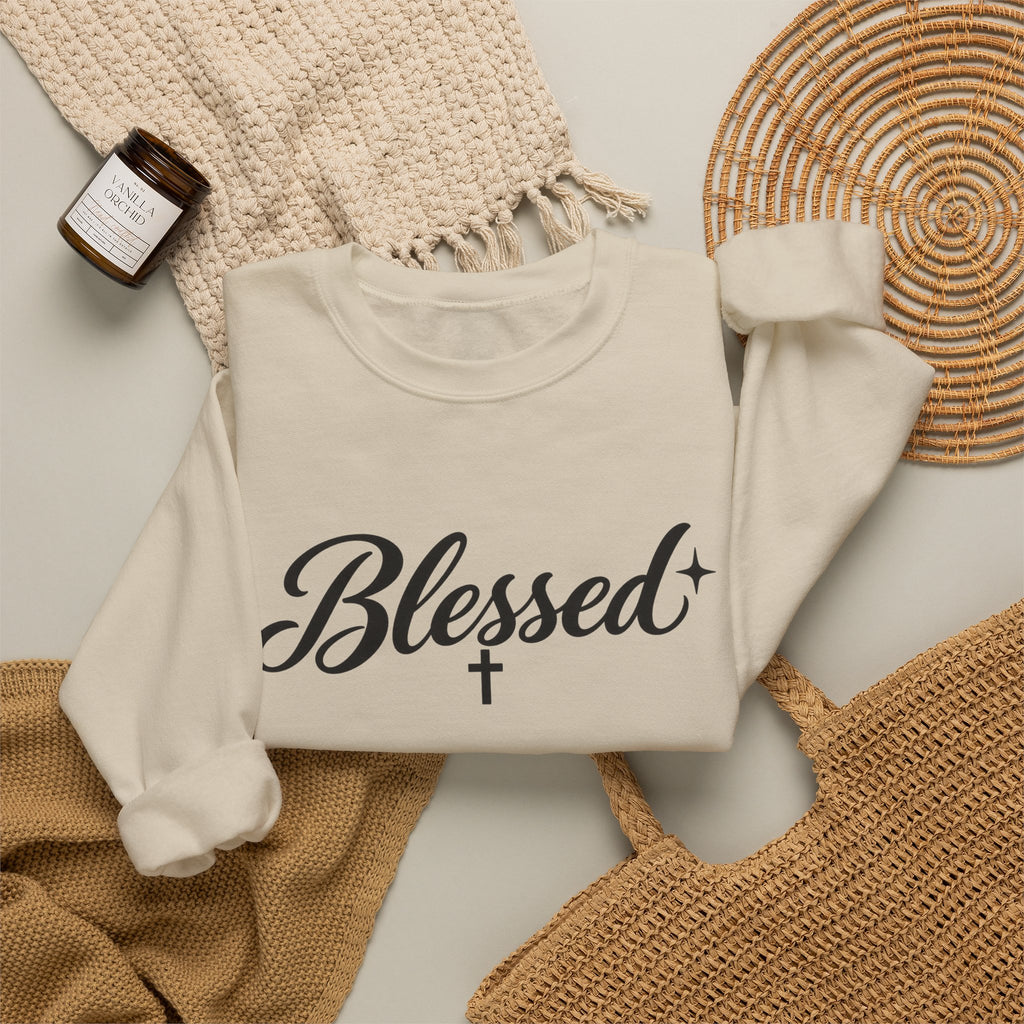 Blessed Christian Sweatshirt — Wear Your Faith