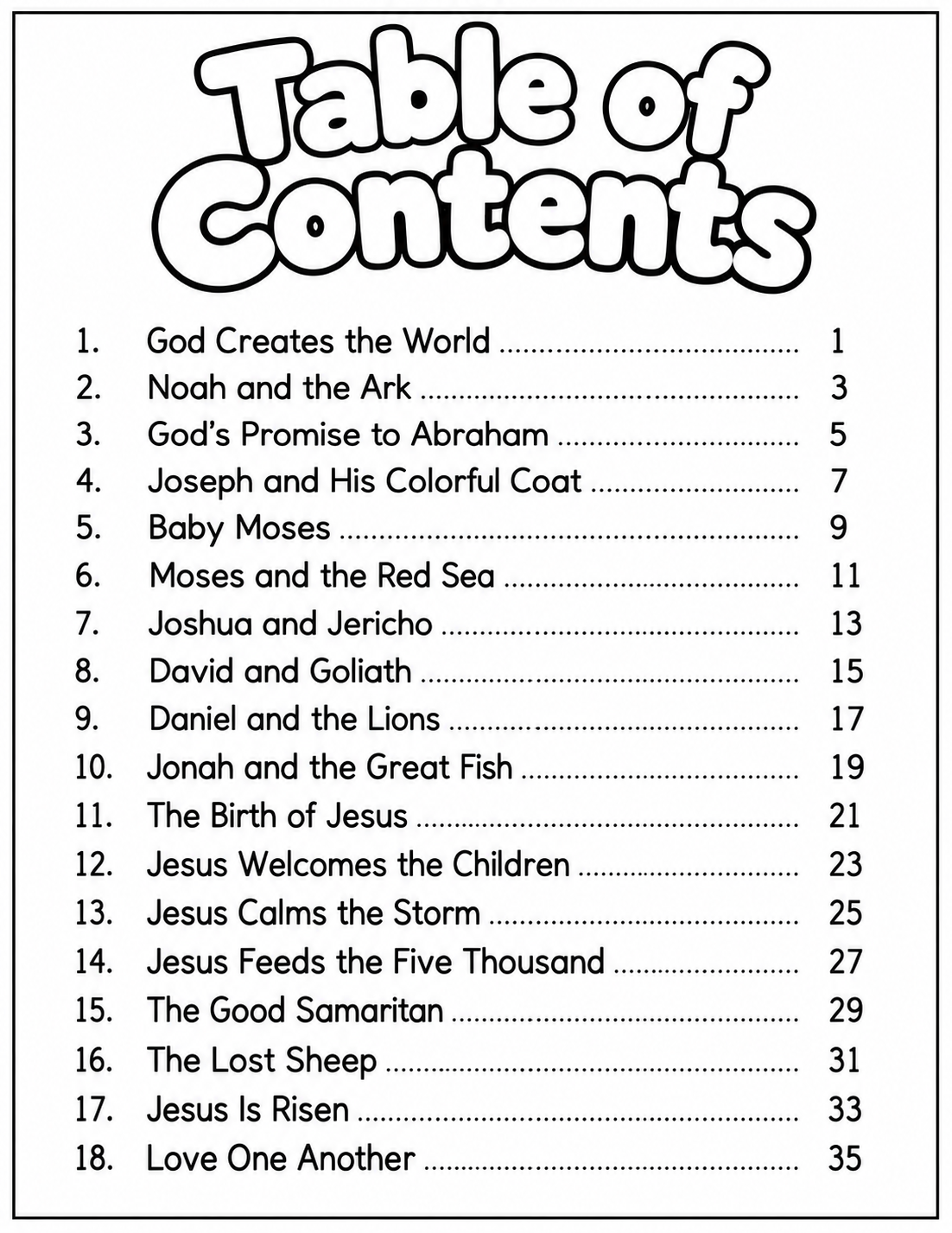 PaperCopy - Bible Children's Coloring & Activity Book
