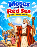 Download & Print - Bible Children's Coloring & Activity Book Moses and the Red Sea