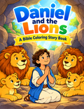 Bible Children’s Coloring & Activity Book |Daniel and the Lions|