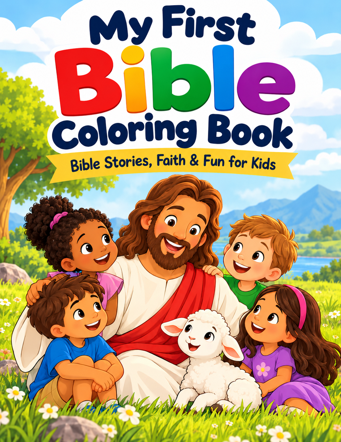 PaperCopy - Bible Children's Coloring & Activity Book