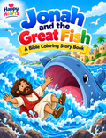 Download & Print - Activity and Coloring Book, Jonah and the Great Fish