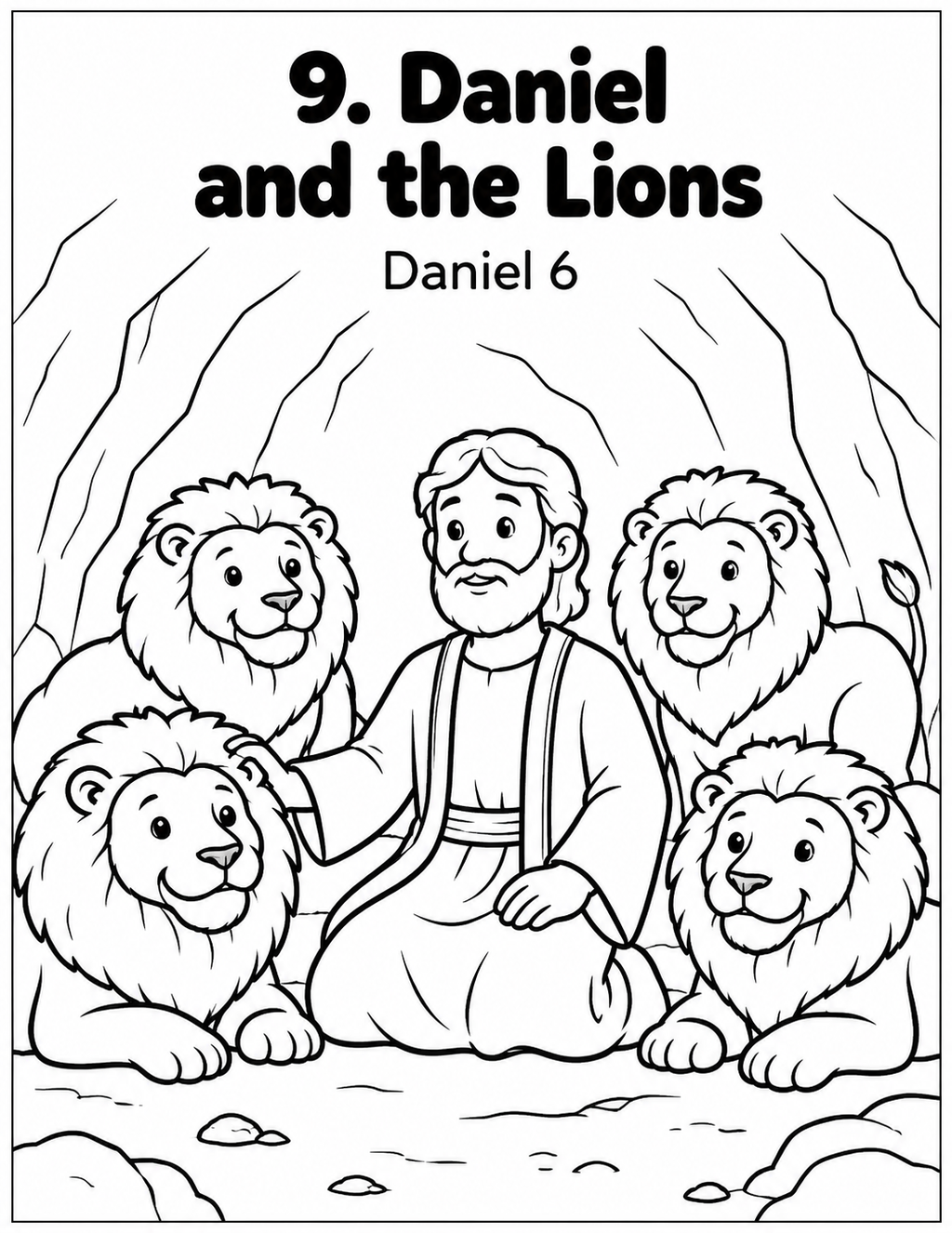 Download & Print - Children's Bible Stories Coloring & Activity Book